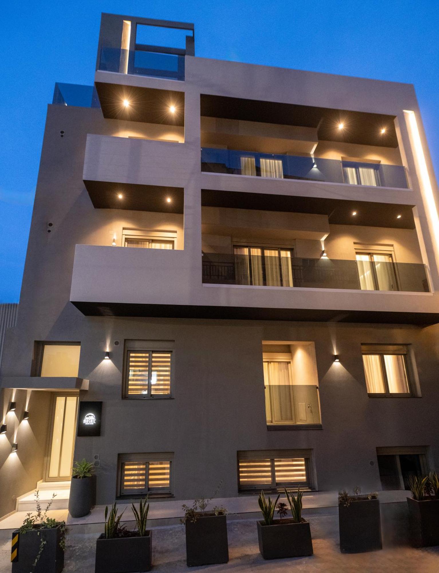 Mosaic Urban Living Apartment Ираклио Екстериор снимка